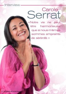 Interview de Carole Serrat Sophrologue et experte bien-être sur France info et dans le magazine Top santé